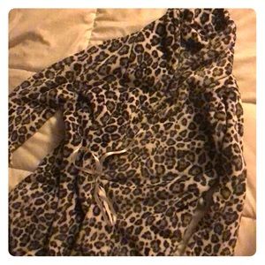 Leopard print robe!